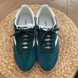 Tretorn Womens Rawlings Green/White Sz. 7